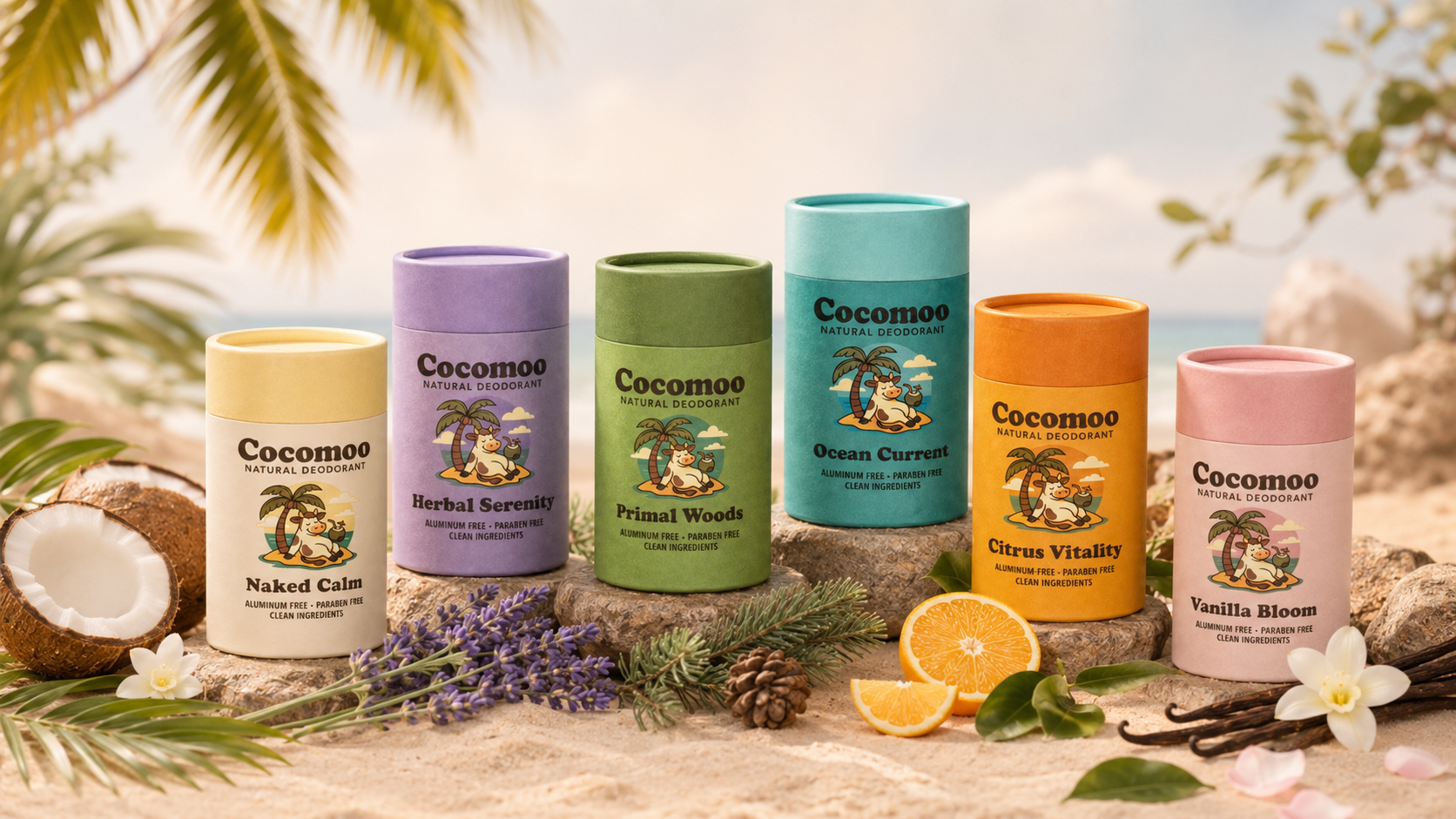 Natural deodorant that actually works.