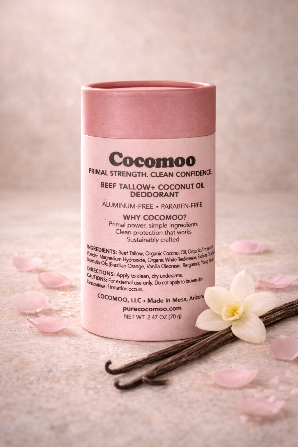 Vanilla Bloom Natural Deodorant