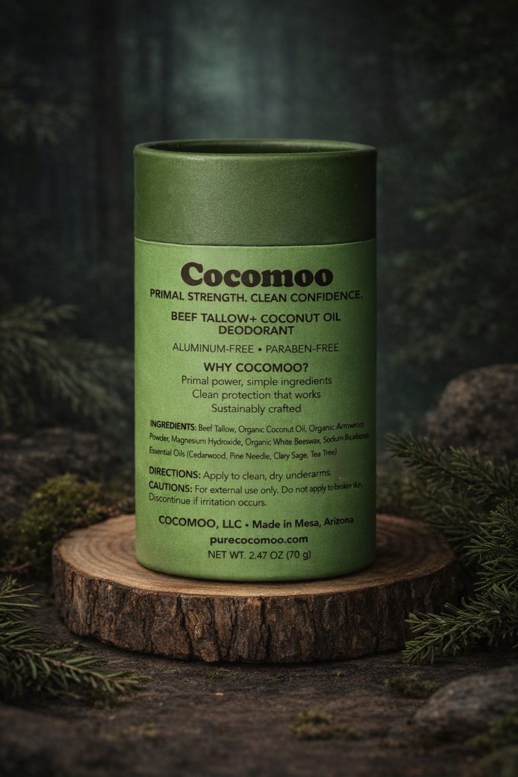 Primal Woods Natural Deodorant